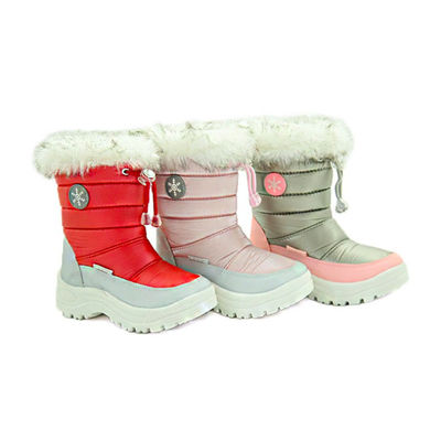 Winter Warm Damen Echtleder Schlittschutzstiefel Wasserdicht