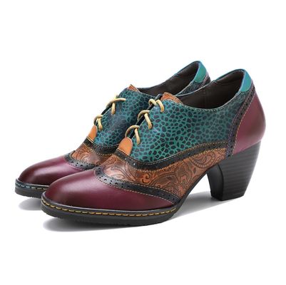 Casual Bohemian Style Schuhe Fetthack Kleid Schuhe Frauen Retro Schuhe