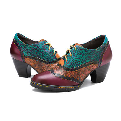 Casual Bohemian Style Schuhe Fetthack Kleid Schuhe Frauen Retro Schuhe