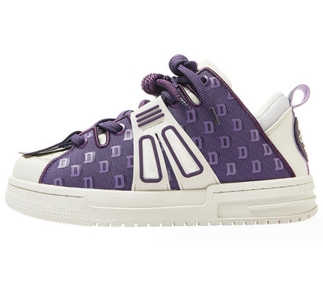 Stylische Damen-Leder-Sneaker Patchwork Damen-Casual-Plattform-Sneakers