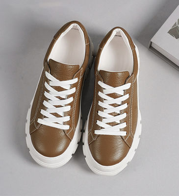 Briefgrafik Frauen Schnürsenkel Vorderseite Casual Schuhe, Custom Sport Skate Schuhe
