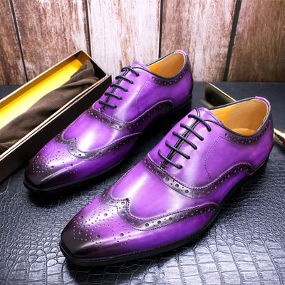 Mode Echtleder Männer Schuhe, Erwachsene Formalkleid Schuhe Männer