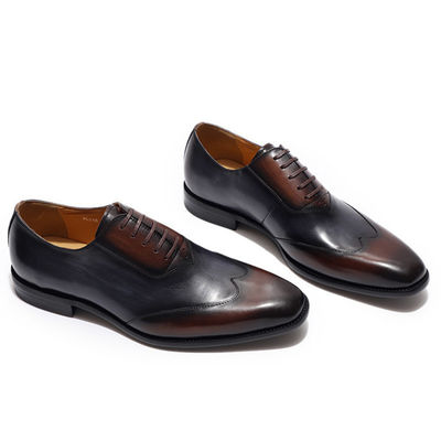 OEM Formal-Dress-Schuhe für Männer mit niedrigem Absatz für Männer Goodyear Welted-Schuhe
