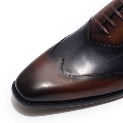 OEM Formal-Dress-Schuhe für Männer mit niedrigem Absatz für Männer Goodyear Welted-Schuhe