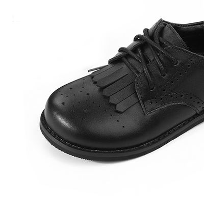 Unisex Leder Schulausrüstung Größe 26-40 Mädchen Tassel Leder Schuhe