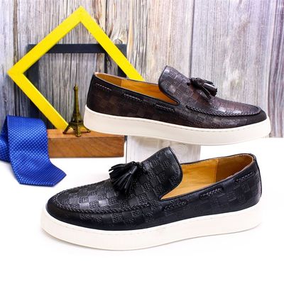 Leder Casual Männer Slip On Sneakers Schuhe 1,2 kg 40-45 Größe