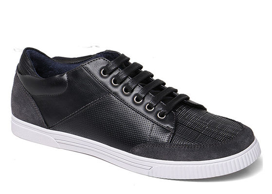 Sneakers Mode Schnürsenkel Männer Flachkleid Schuhe Atmung Walking Mikrofiber Linling