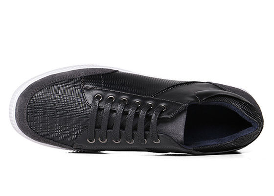 Sneakers Mode Schnürsenkel Männer Flachkleid Schuhe Atmung Walking Mikrofiber Linling