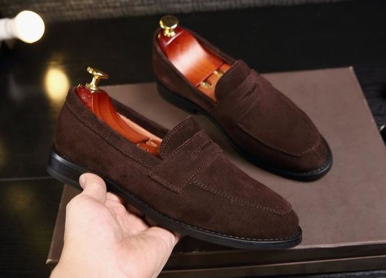 Handwerkliche Suede Cortex Klassiker Lederloafers für Männer / Casual Suede Loafers für Männer