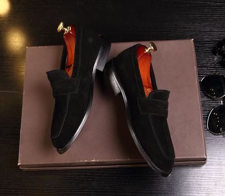 Handwerkliche Suede Cortex Klassiker Lederloafers für Männer / Casual Suede Loafers für Männer