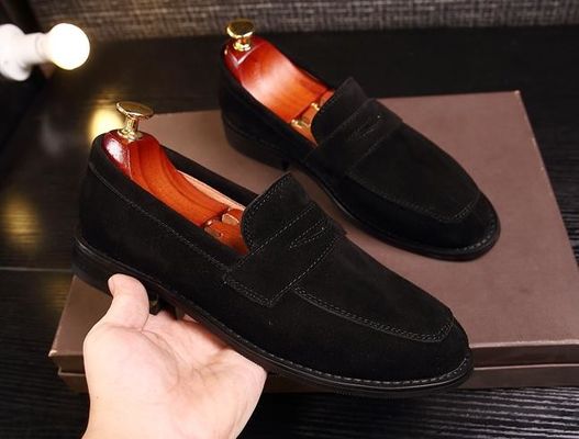 Handwerkliche Suede Cortex Klassiker Lederloafers für Männer / Casual Suede Loafers für Männer