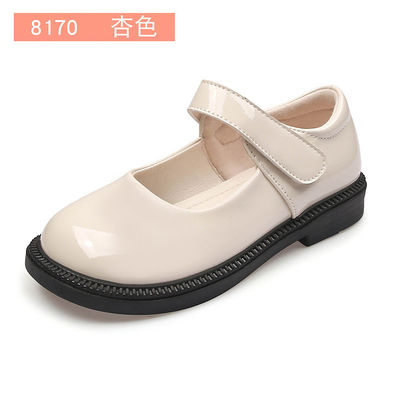 Flat Heel Mädchen Leder Schulauss Schnürsenkel für aktive Schultage