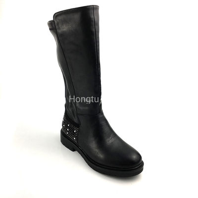Flat Heel Mädchen Leder Schulauss Schnürsenkel für aktive Schultage