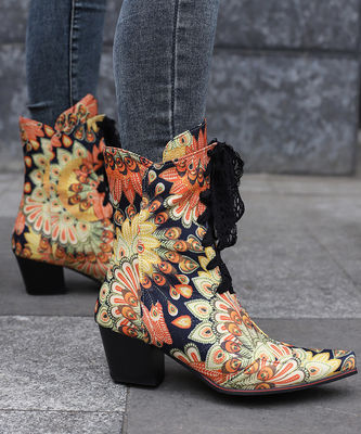 Schuhen aus echtem Leder schwarz für Frauen