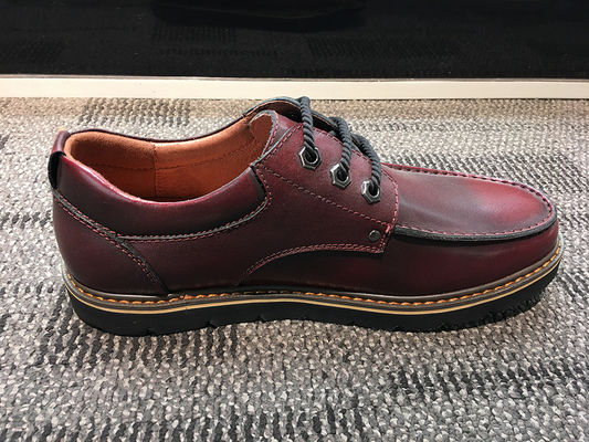 OEM Männer Casual Schuhe Suede Leder Männer Weiße Flachschuhe