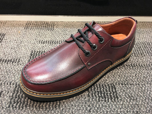 OEM Männer Casual Schuhe Suede Leder Männer Weiße Flachschuhe