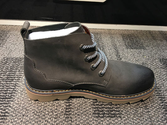 Männer echte Leder Stiefel, Braun Martin Stil Stiefel für das Geschäft