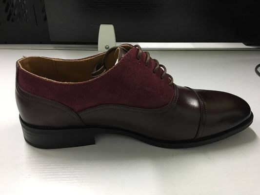 Mode Herren schwarze Derby-Schuhe, runde Zehen Männer schwarze Patent Leder Schuhe