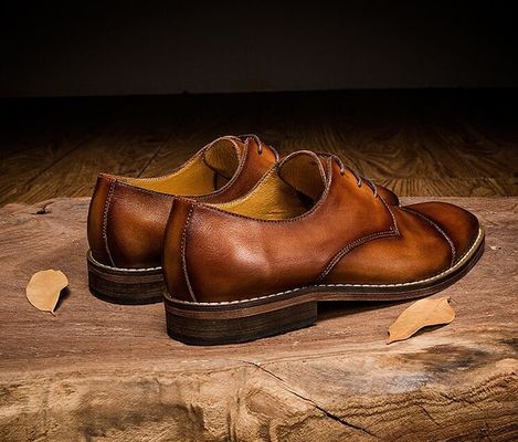 Wasserdichtes Hochzeitskleid für Männer Schuhen Schnürsenkel Flachheel gestreifte Slip auf Schuhe