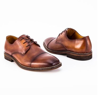 Wasserdichtes Hochzeitskleid für Männer Schuhen Schnürsenkel Flachheel gestreifte Slip auf Schuhe