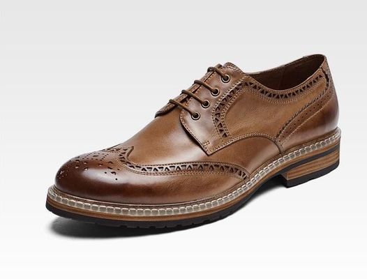 Echtes Leder Männers Hochzeitskleid Schuhe Handgefertigte Männer Gelegenheitsleder Schuhe