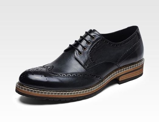 Echtes Leder Männers Hochzeitskleid Schuhe Handgefertigte Männer Gelegenheitsleder Schuhe