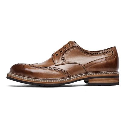 Echtes Leder Männers Hochzeitskleid Schuhe Handgefertigte Männer Gelegenheitsleder Schuhe