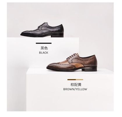 italienische Designer-Männer-Formalkleid Schuhen Klassiker-Formal Oxford-Schuhe für Männer-Schuhe