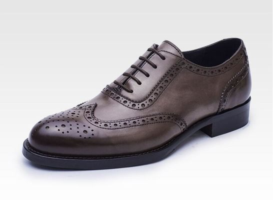 Geschäftliche Schnürsenkel Gelegenheitsschuhe, weiche Ledermarke Party Wear Schuhe für Männer