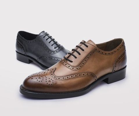 Geschäftliche Schnürsenkel Gelegenheitsschuhe, weiche Ledermarke Party Wear Schuhe für Männer