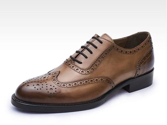 Geschäftliche Schnürsenkel Gelegenheitsschuhe, weiche Ledermarke Party Wear Schuhe für Männer