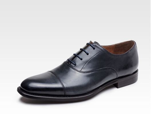 Geschäfts- / Hochzeitskleid für Männer Schuhe Bullock Echtleder Spitze Brogues