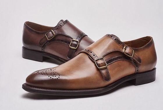 Luxus-Flügelspitzen Brogue Oxford Schuhe, Männer formelle Schuhe für die Hochzeit