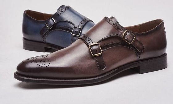 Luxus-Flügelspitzen Brogue Oxford Schuhe, Männer formelle Schuhe für die Hochzeit
