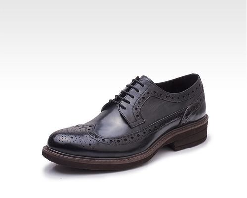 Klassische Hochzeitsleder-Mannschuhe, Spannschnürchen-Schuhe für Männer