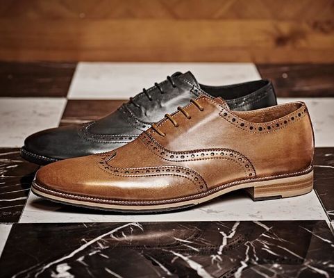 Handgefertigte Schuhe aus Vollkornleder Goodyear