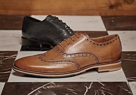 Handgefertigte Schuhe aus Vollkornleder Goodyear