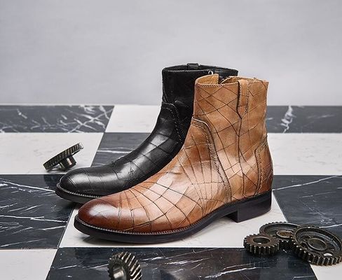 Winter Classic Herren Leder Casual Schuhe Normalgröße Schnürsenkel Schuhe