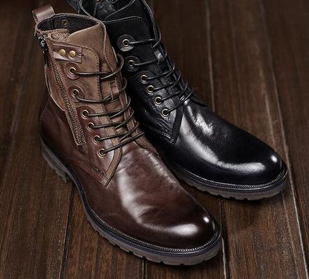 Schuhen mit steigender Höhe und Flat Lace Up für Männer