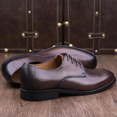 Round Toe Männer Leder Loafers Schädel Stil Oxford Schlupf auf Flächen Schuhe für die Party