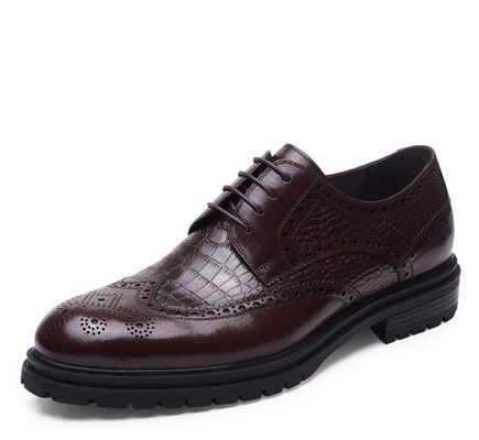 Komfortable Herren Lederloafers Sommer Langlebig Männer Braun Slip On Dress Schuhe
