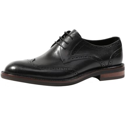 Schwarzes Krokodilmuster Männer Lederkleid Schuhe Braun / Schwarz Männer Oxford Schuhe