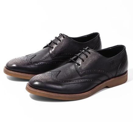Bequeme Derby-Schuhe für Männer aus Leder, Atemberaubende, weiche Sohle für Erwachsene