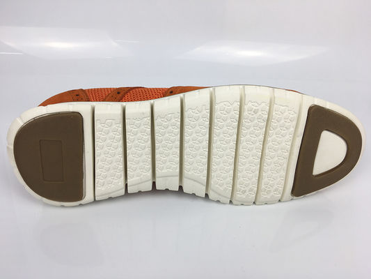 Flyknit Suede Leather Casual Schuhe für Männer, Freizeit Strickwolle Schuhe