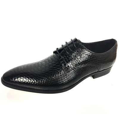 Fußfuss-Männer schwarze Schuhs, italienische Handarbeit einfache Fußfuss-Schuhe Männer 2018