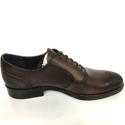 2018 Schuhfabrik China 100% handgefertigte Lederschuhe italienischer Stil Herrenformalschuhe