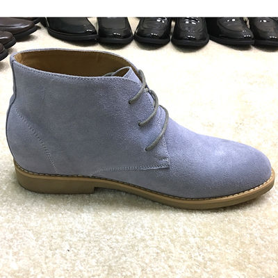 Mode Männer Leder Stiefel für Männer, TPR Knöchel Stiefel jedes Logo / jedes Design
