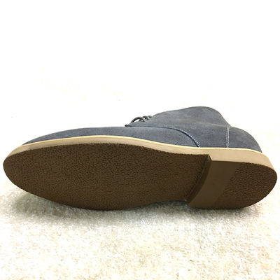 Fancy Suede Material High Top Casual Schuhe, Herren Schnürsenkel Casual Schuhe