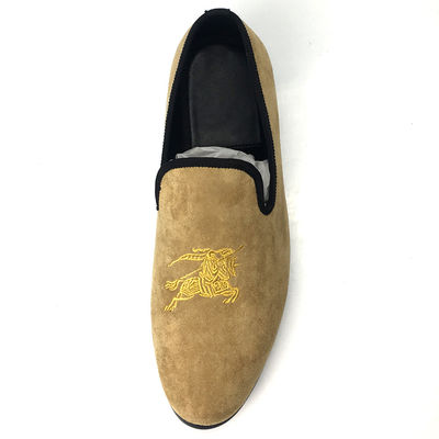 Tassel-Männer-Velvetloafers mit Gummi-Außensohle