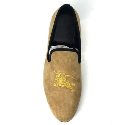 Tassel-Männer-Velvetloafers mit Gummi-Außensohle